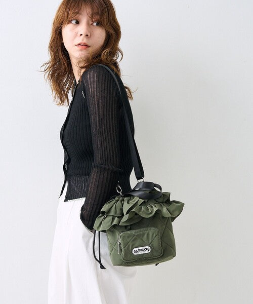 OUTDOOR PRODUCTS × FREAK'S STORE  Frills Pocket Bucket Bag